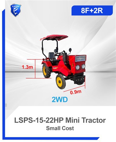 ताज़ी बिक्री! मिनी 4WD कृषि ट्रैक्टर - बागों, ग्रीनहाउस और छतों के लिए कॉम्पैक्ट पावरहाउस|बहुमुखी